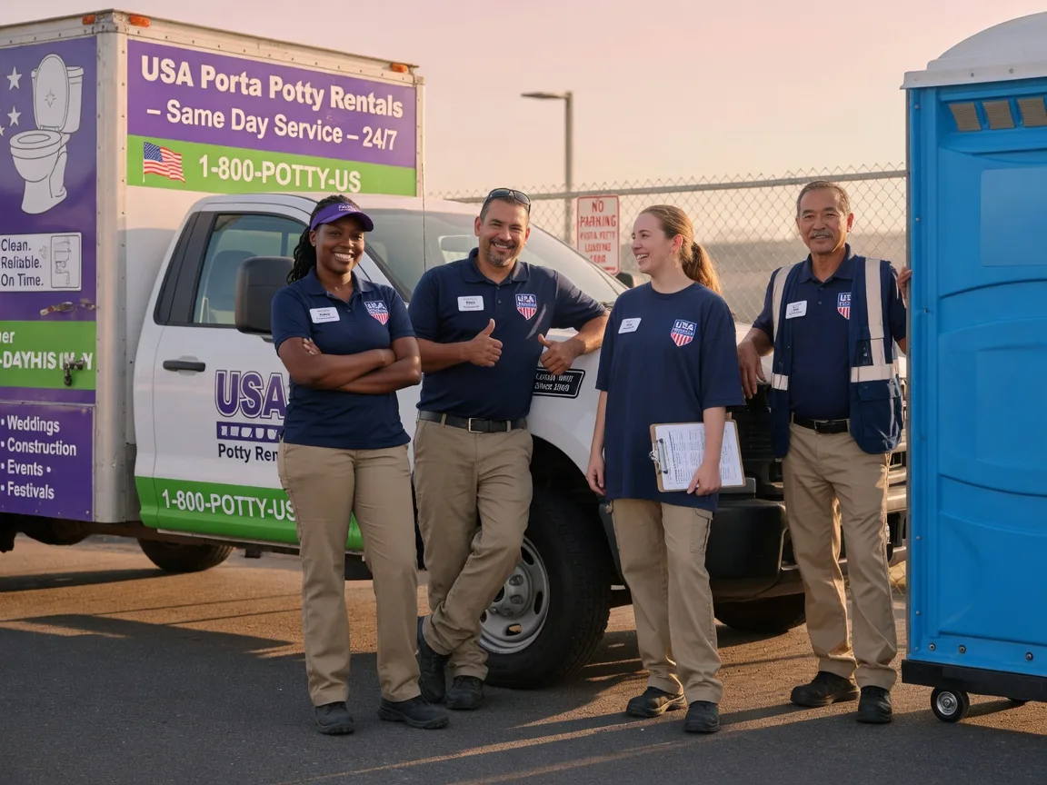 Porta Potty Rental company in Frederica, DE